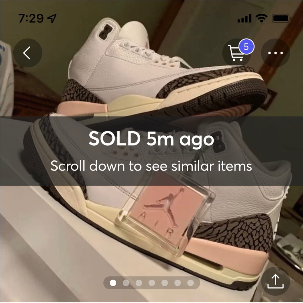 SOLD Neapolitan Jordan 3’s